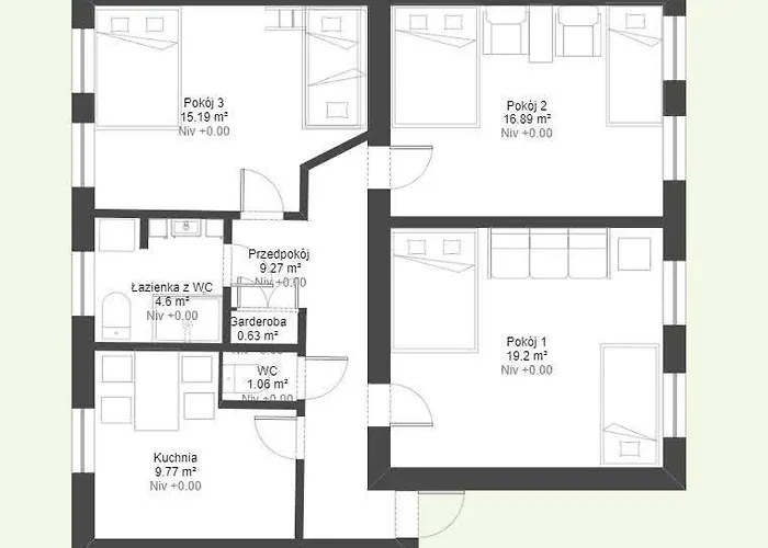 Апартаменты Zielona Kamienica *
